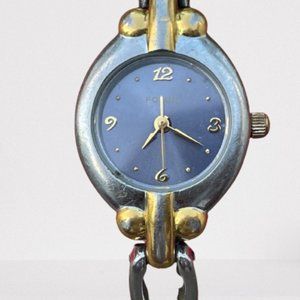 Fossil F2 Ladies Wrist Watch Analog Quartz Gold/Silver Women Watch